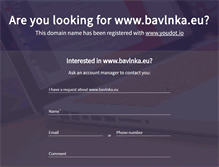 Tablet Screenshot of bavlnka.eu